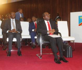 Le PM Matata mercredi 28 nov. peu avant de prendre la parole devant les Députés. PLACIDE MATOBO.