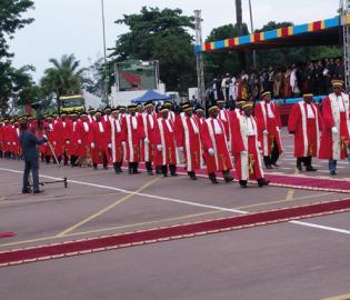 La CSJ lors de l’investiture du Président de la République. DROITS RESERVES.