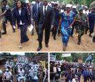 Marche à pied, défilé motorisé, le Bandundu a battu le pavé pro-Kabila. DE PAULIN.
